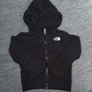 The North Face Kids Black Zip-Up Hoodie